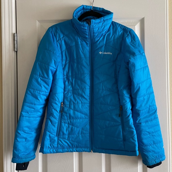 Columbia Blue Omni Shield Puffer Jacket (size M) - Picture 1 of 4